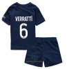 Maglia ufficiale Paris Saint Germain Verratti 6 Casa 2022-23 per Bambino